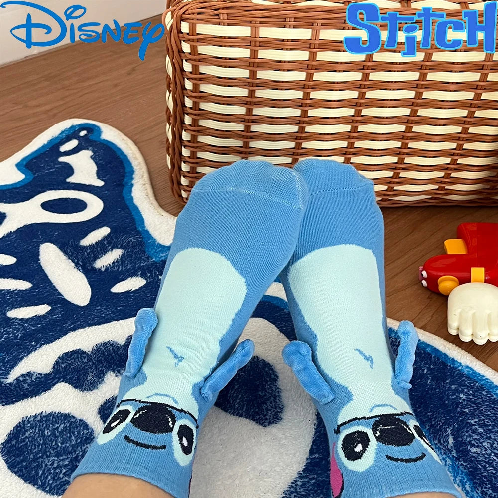 Calcetines Stitch Imantados para Pareja 💙🧦  El Detalle Más Tierno y Divertido para Estar Siempre Juntos ✨💕